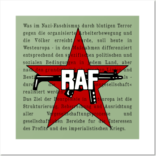 Red Army Faction Star and Quote Posters and Art